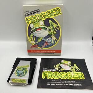 Frogger (Atari 2600) Game CIB Complete